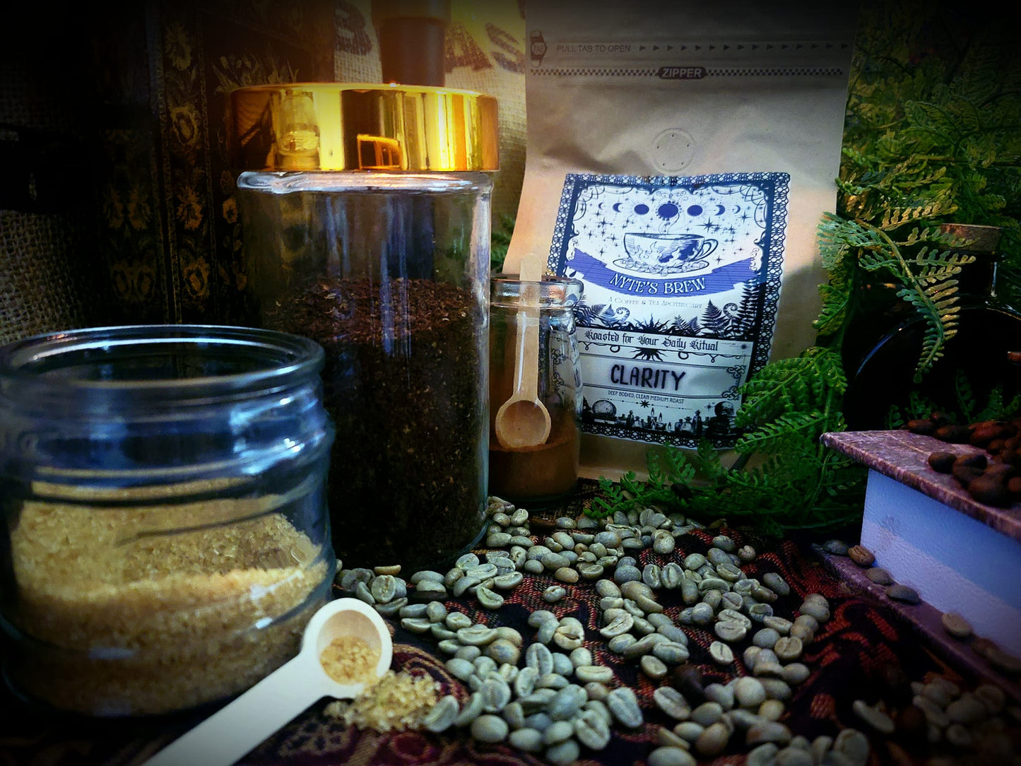 CLARITY A deep bodied low acid medium roast