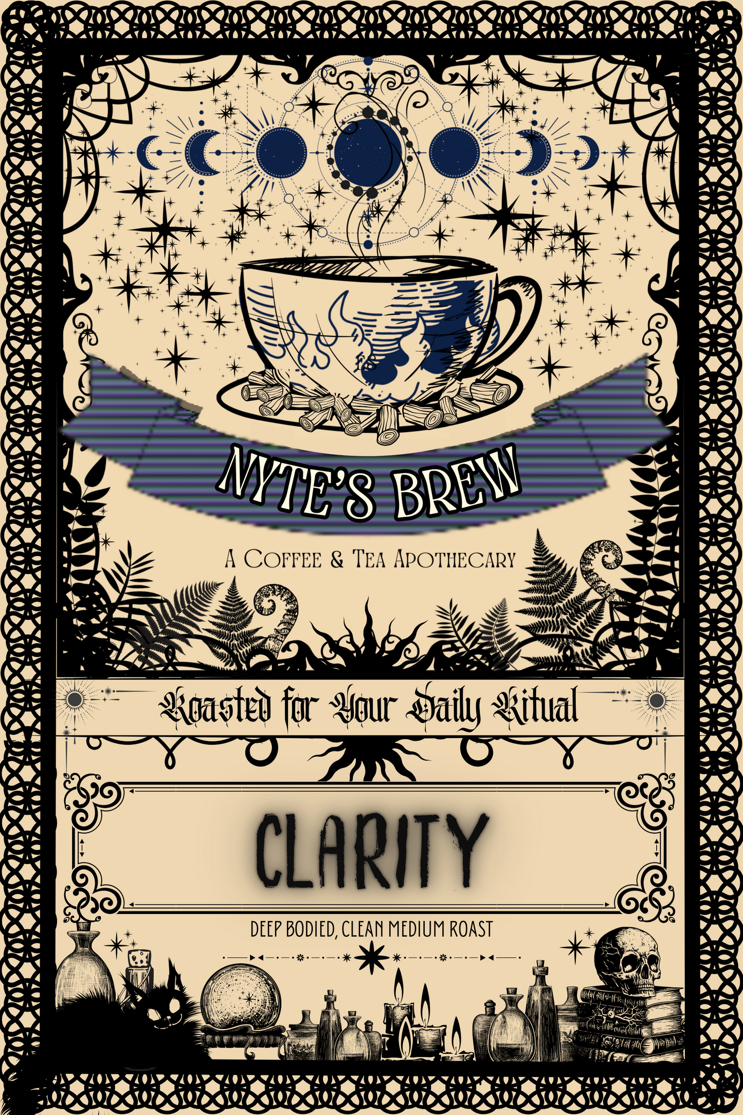 CLARITY A deep bodied low acid medium roast