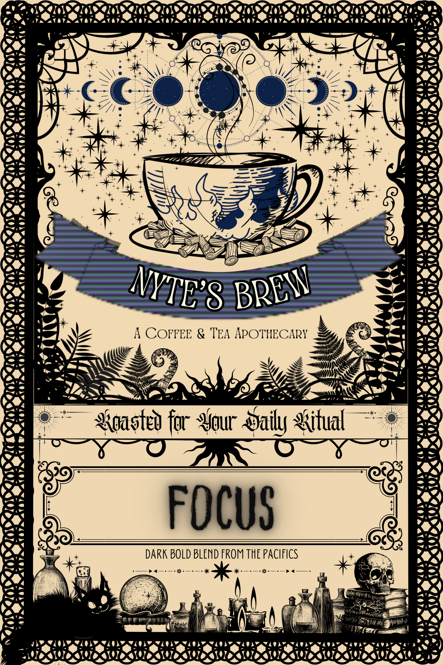 FOCUS A dark, bold blend from the Pacifics